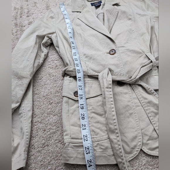 Brooks Brothers Trench Blazer Jacket size 2 - Picture 6 of 6